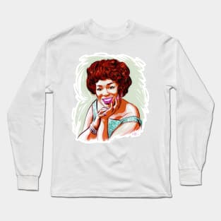 Sarah Vaughan - An illustration by Paul Cemmick Long Sleeve T-Shirt